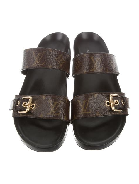 louis vuitton bom dia sandals